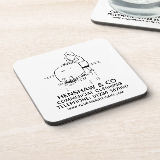 商業洗浄 コースター (左側)