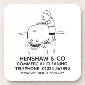 商業洗浄 コースター (正面)