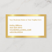 商業洗浄 名刺 (裏面)