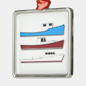 商業漁船 メタルオーナメント (左)