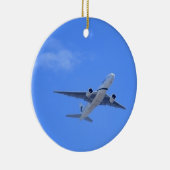 商業用旅客機 セラミックオーナメント (右)