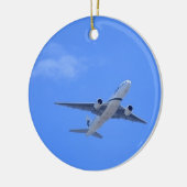 商業用旅客機 セラミックオーナメント (左)