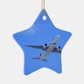 商業用旅客機 セラミックオーナメント (右)