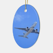 商業用旅客機 セラミックオーナメント (左)