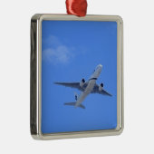 商業用旅客機 メタルオーナメント (右)