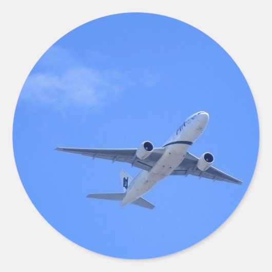 商業用旅客機 ラウンドシール (正面)