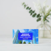 商業用物件 – プロフェッショナル実在不動産 名刺 (スタンド正面)