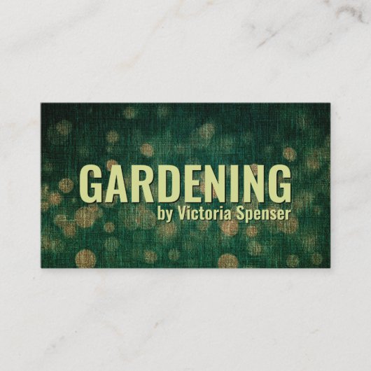 商業用造園機 名刺 (正面)