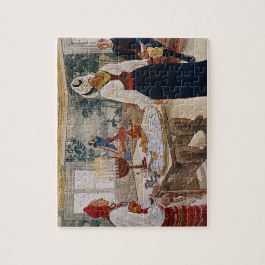 商業的に印刷されたporからの抗夫のコテージ、 ジグソーパズル (縦)