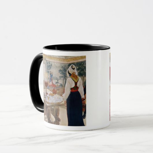 商業的に印刷されたporからの抗夫のコテージ、 マグカップ (正面左)