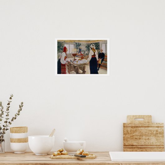 商業的に印刷されたporからの鉱夫のコテージ ポスター (キッチン)