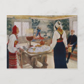 商業的に印刷されたporからの鉱夫のコテージ ポストカード (正面)