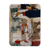 商業的に印刷されたporからの鉱夫のコテージ マグネット (縦)