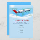 商業航空招待状 招待状 (正面/裏面)