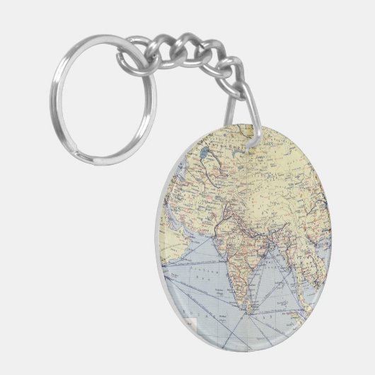 商業通商航路|南アジア キーホルダー (正面左)