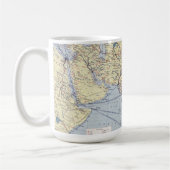 商業通商航路|南アジア コーヒーマグカップ (左)