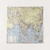 商業通商航路|南アジア タペストリー (正面)