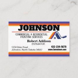 商業・住宅塗装サービス 名刺