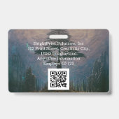 商標パーソナライズされた企業の会社 バッジ (裏面)