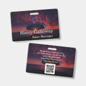 商標パーソナライズされた企業の会社 バッジ (正面＆裏面)