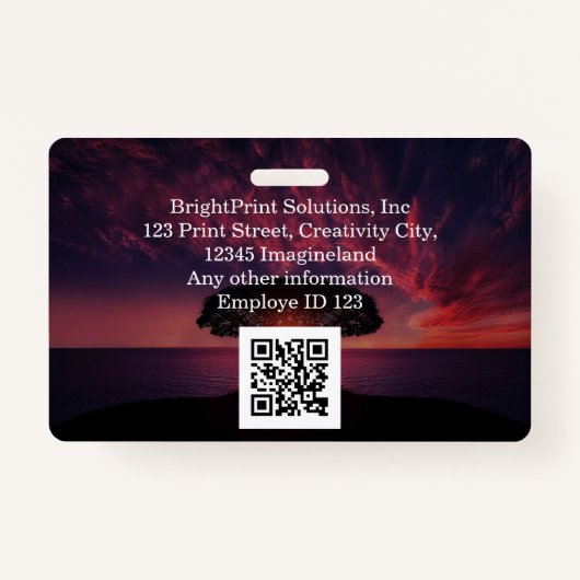 商標パーソナライズされた企業の会社 バッジ (裏面)