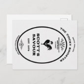 商標、オウム屋、カスタマイズ可能 シーズンポストカード (正面/裏面)