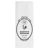 商標、オウム屋、カスタマイズ可能 ワインギフトバッグ (裏面)