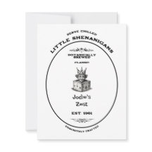 商標、小さなシェナニガン、カスタマイズ可能