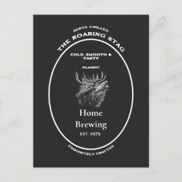 商標, 荒ぶる鹿, カスタマイズ可能 ポストカード