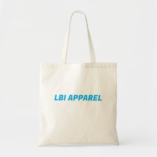 商標LBIアパレルビーチバッグ トートバッグ (正面)
