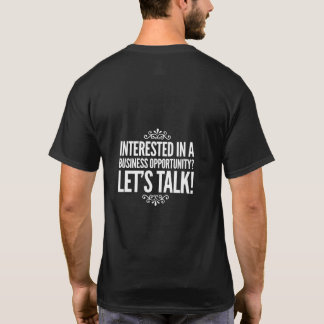 商機のTシャツに興味を起こさせられる Tシャツ