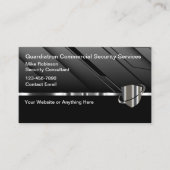 商用クールセキュリティサービス名刺 名刺 (正面)