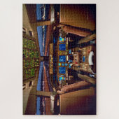 商用ジェット機コックピットインテリア ジグソーパズル (縦)