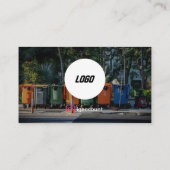 商用ジャンクの取り外モダンし 名刺 (裏面)