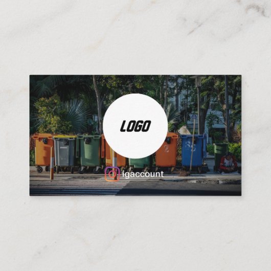 商用ジャンクの取り外モダンし 名刺 (裏面)