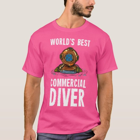 商用ダイバーダイビング Tシャツ (正面)