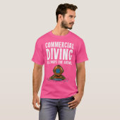 商用ダイバーダイビング Tシャツ (正面フル)
