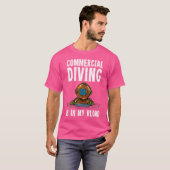 商用ダイバーダイビング Tシャツ (正面フル)