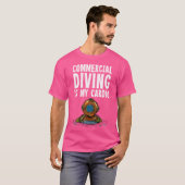 商用ダイバーダイビング Tシャツ (正面フル)