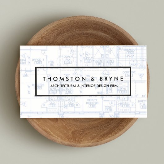 商用ビルダーアーキテクト設計図 名刺