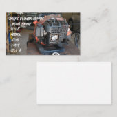 商用リーフブロワ修理 名刺 (正面/裏面)