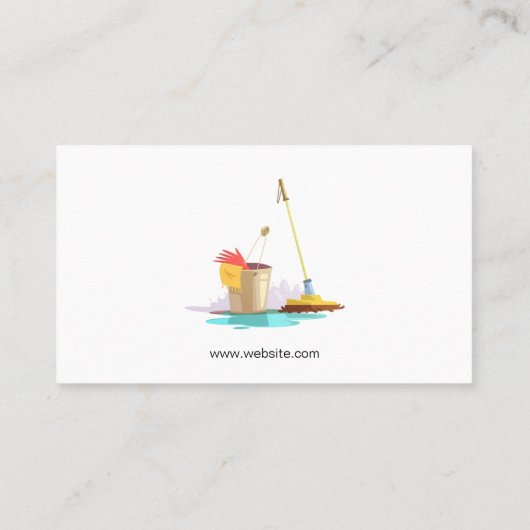 商用レジデンシャルロゴ | メイドスプレーダスター 名刺 (裏面)