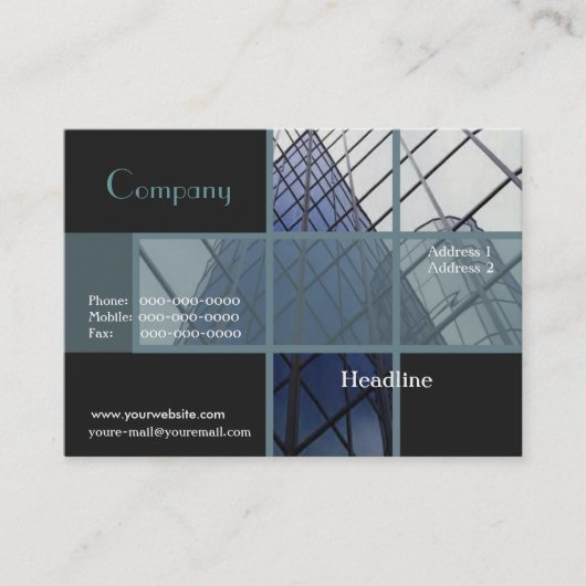 商用名刺 名刺 (正面)