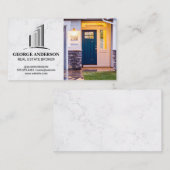 商用建物のロゴ | 住宅用 名刺 (正面/裏面)