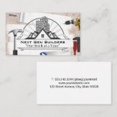 商用建物 | 一般請負業者 名刺 (正面/裏面)