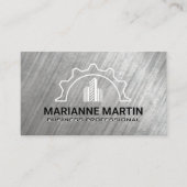 商用建物 | 財産開発 名刺 (正面)