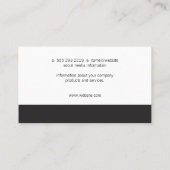 商用建築車 名刺 (裏面)