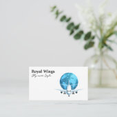 商用飛行機 | グローバルネットワーク 名刺 (スタンド正面)