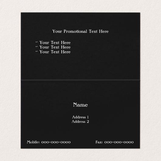 商用 名刺 (内部フラット)