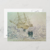 商船旅の出来事:HMS Terror ポストカード (正面/裏面)